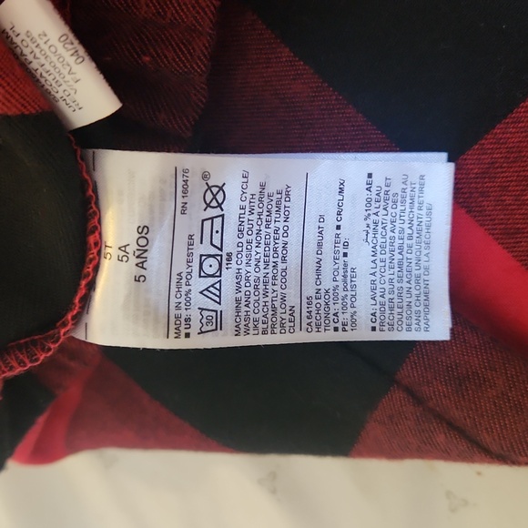 OLDNAVY 5T plaid - Picture 8 of 8